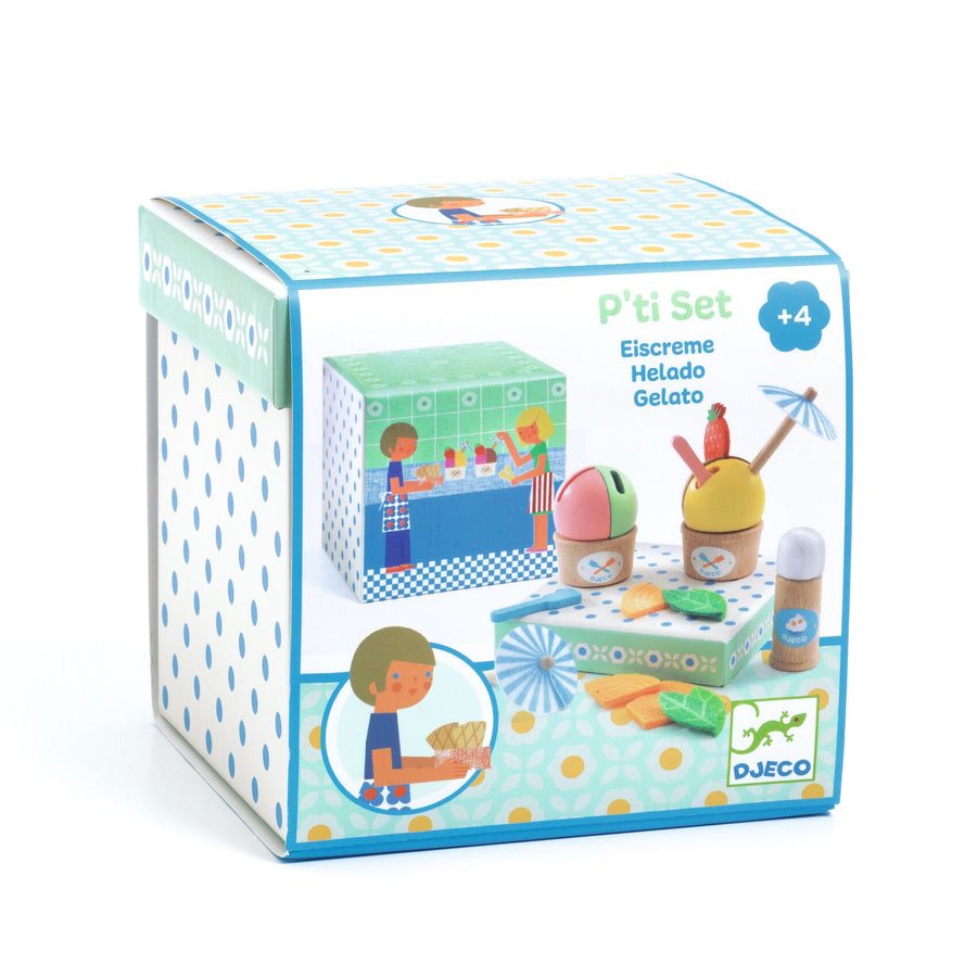 Djeco Role Play Toys - P'Ti Set - Ice Cream DJ05541