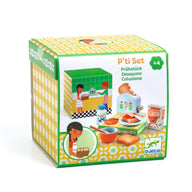Djeco Role Play Toys - P'Ti Set - Breakfast