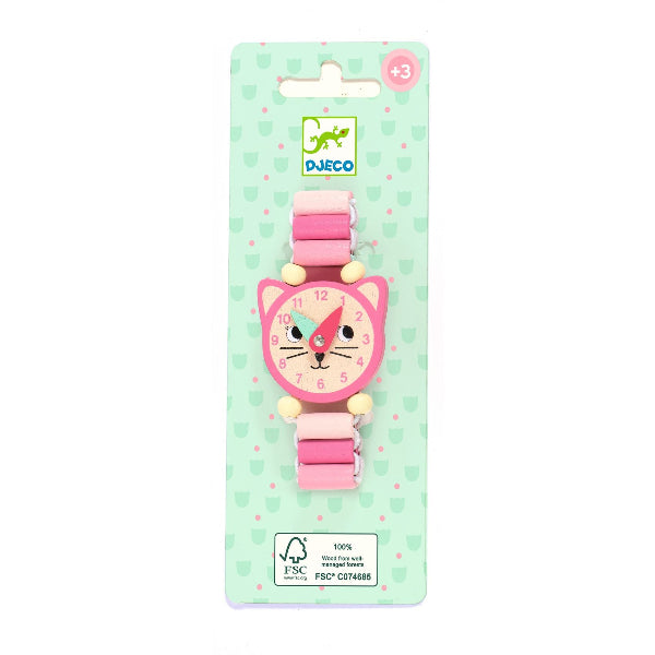Djeco Role Play Toys - Little Cat Watch DJ05570