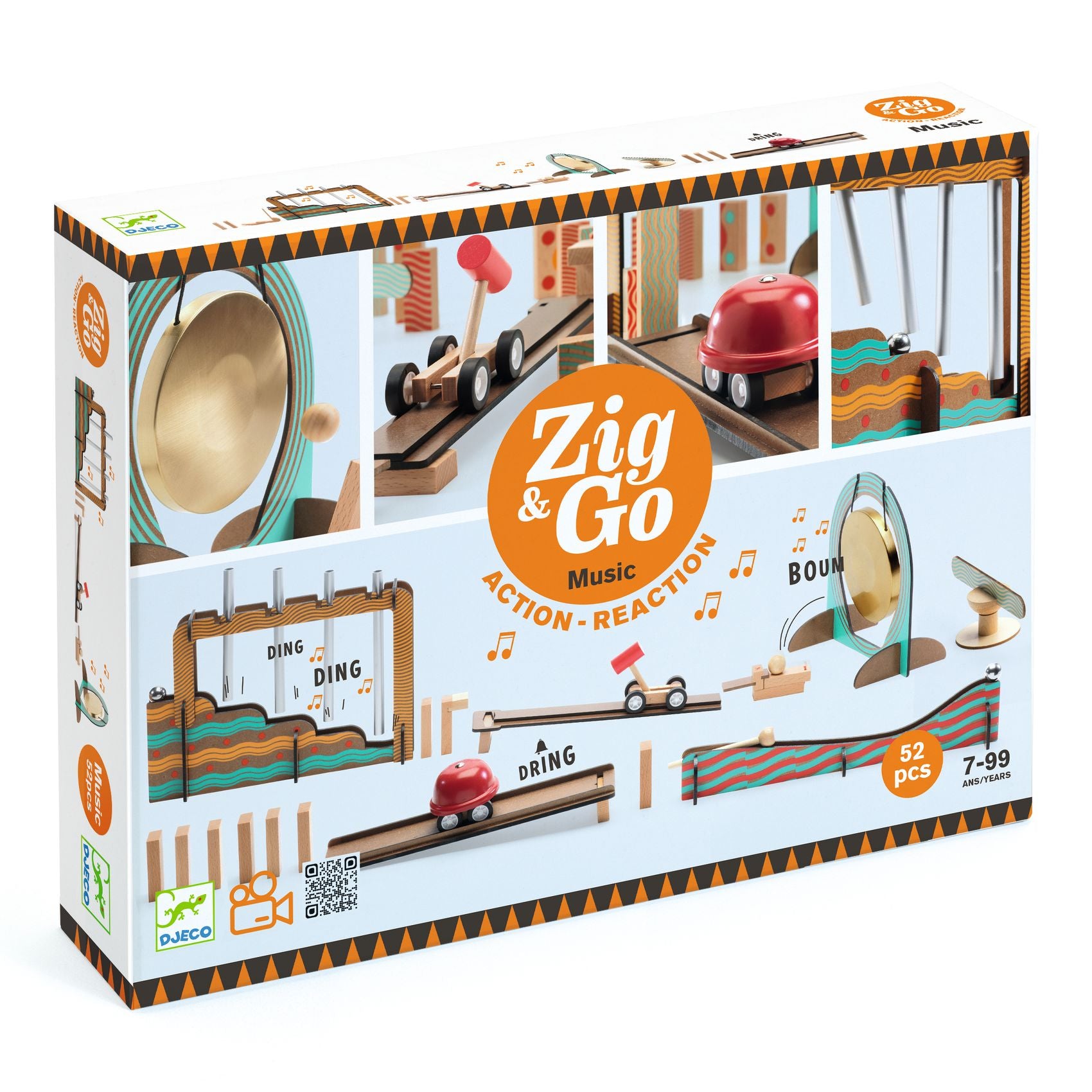 Djeco Zig & Go - Music 52 pieces