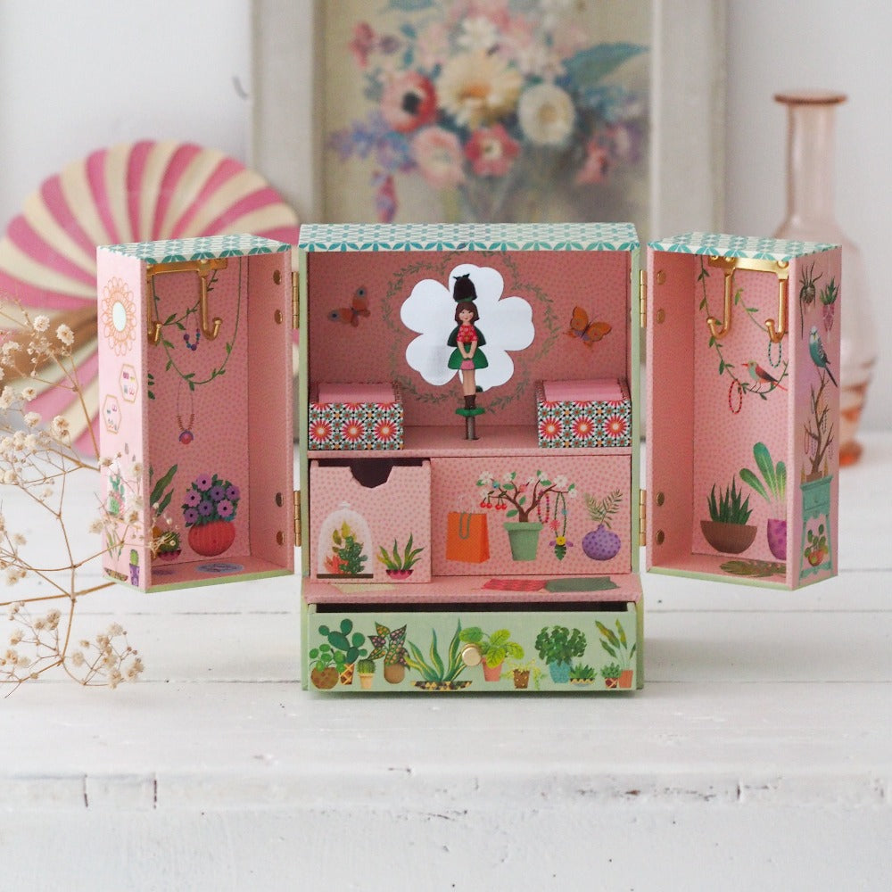 Djeco Musical Jewellery Box Secret Garden Gifts For Year Old
