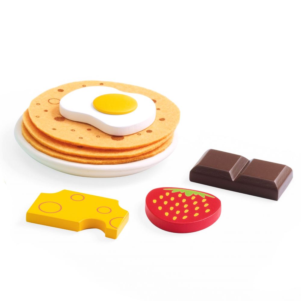 Toy Pancake Restaurant Djeco Gaelle and Titouan DJ06530