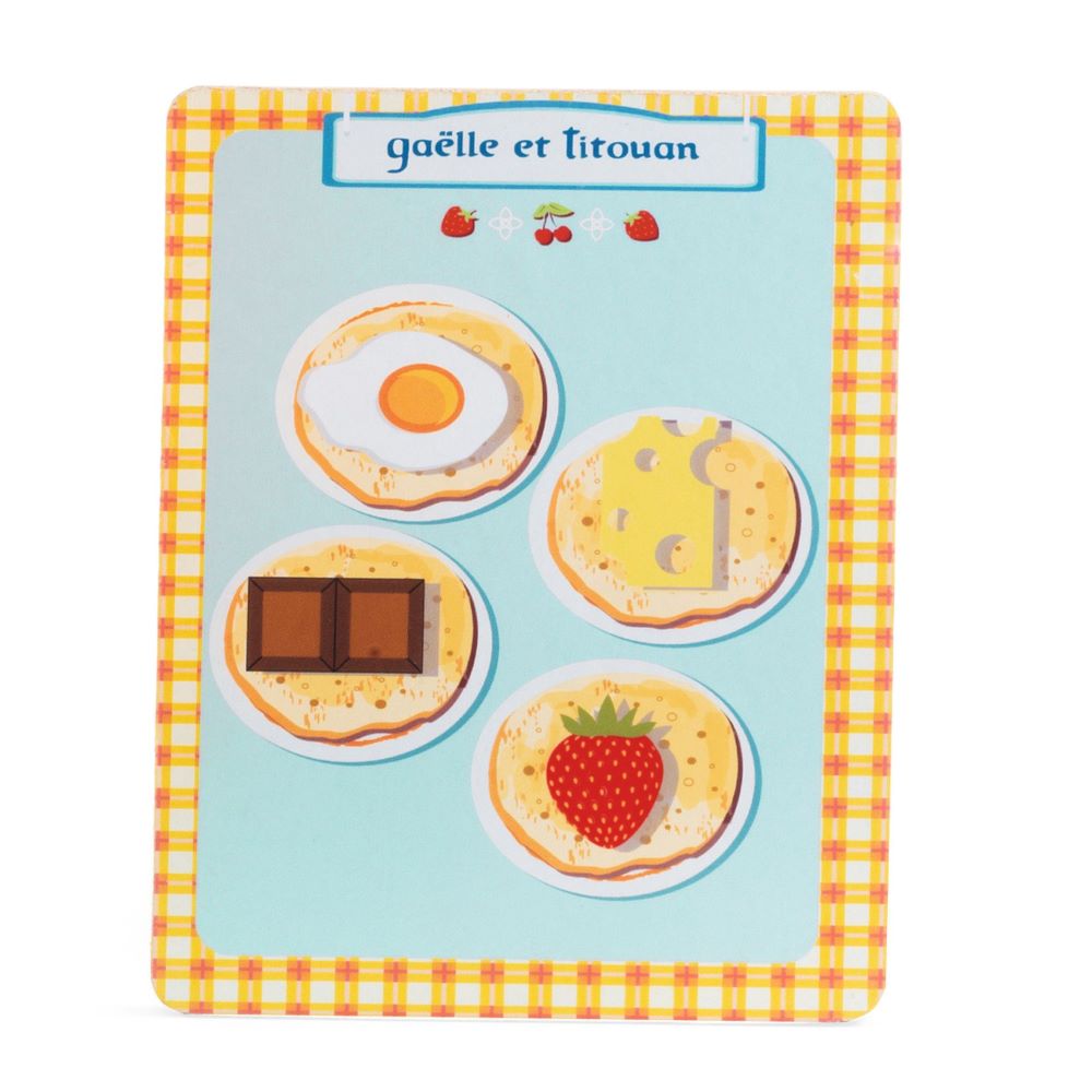 Djeco Gaelle and Titouan - Toy Pancake Restaurant