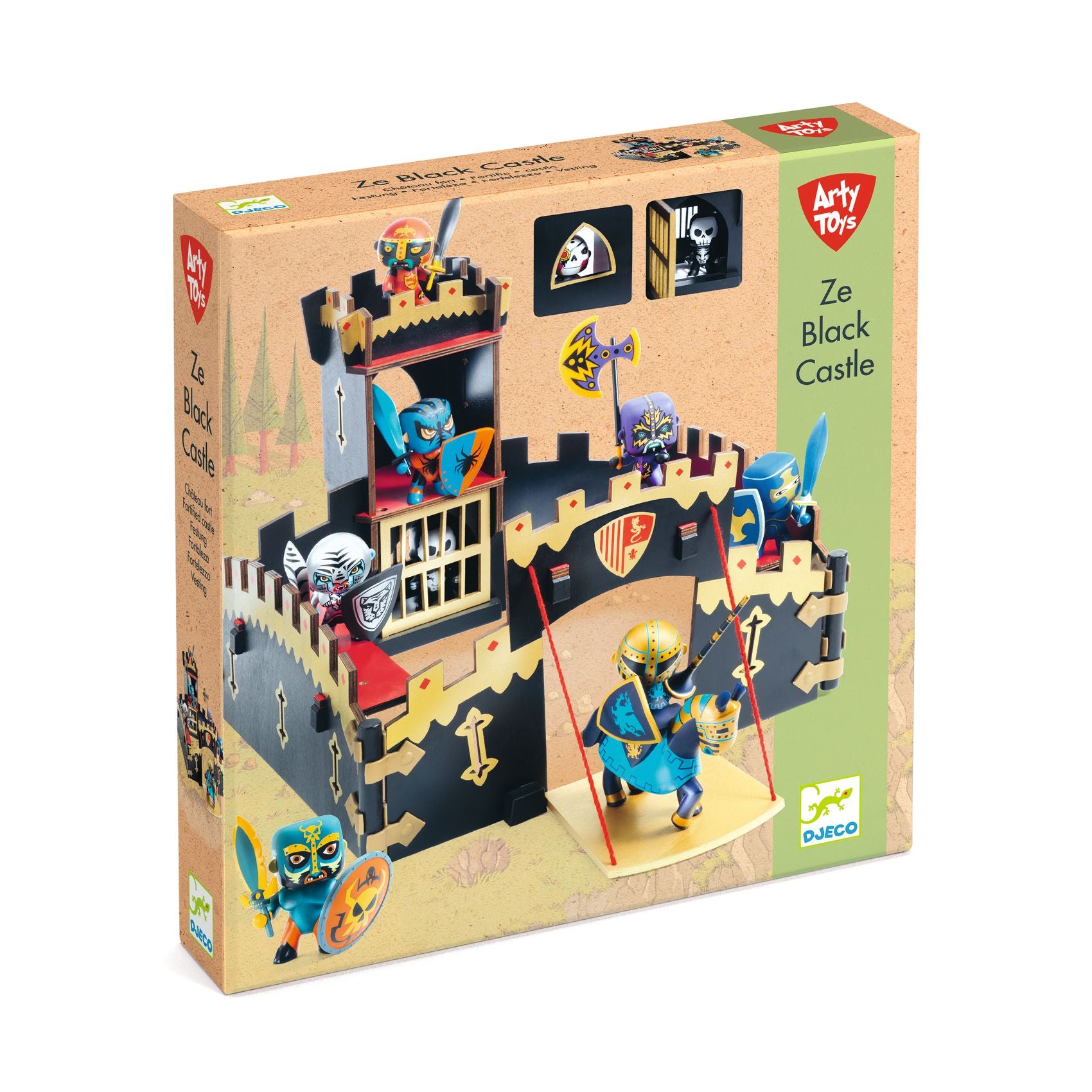 Ze Black Castel - Djeco Arty Toys | Castle for Arty Toys Knights