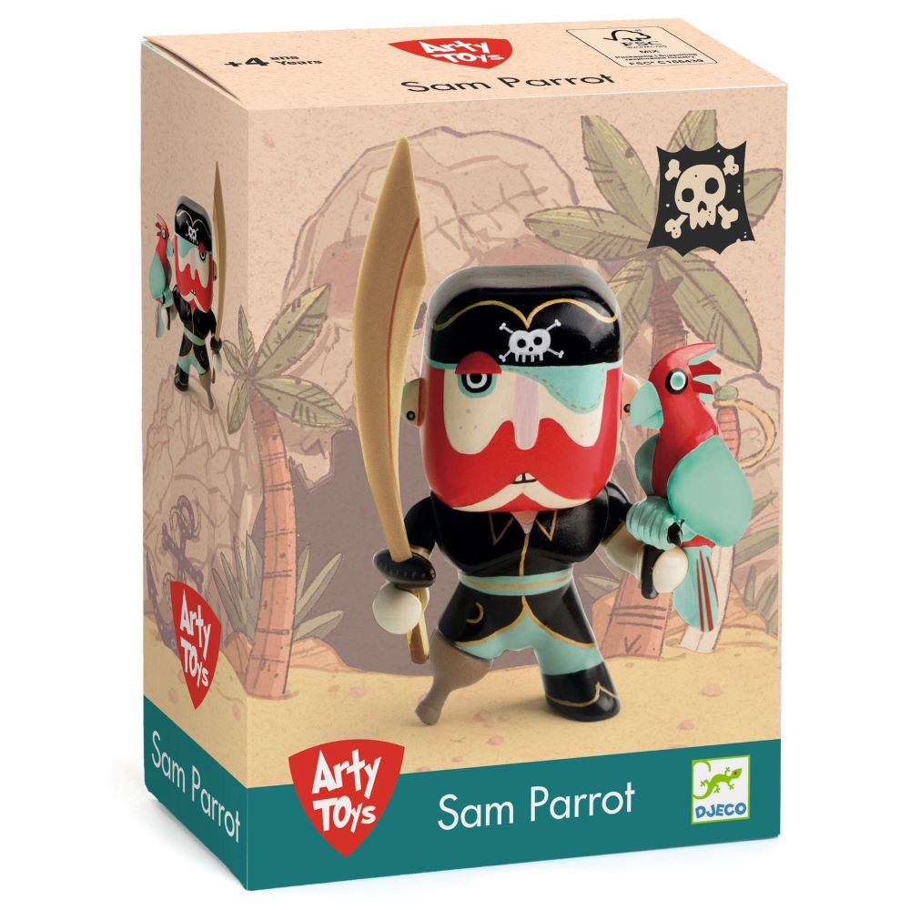 Djeco Arty Toys - Pirates Sam Parrot