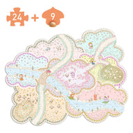 Djeco Tinyly - Puzzl'Up Lily - 24 pcs Floor Puzzle DJ06938