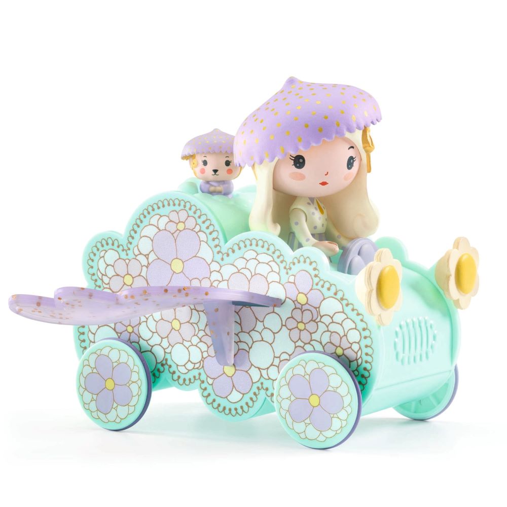 Djeco Tinyly Jil Tinycar - Gifts for 4 Year Old Girl +