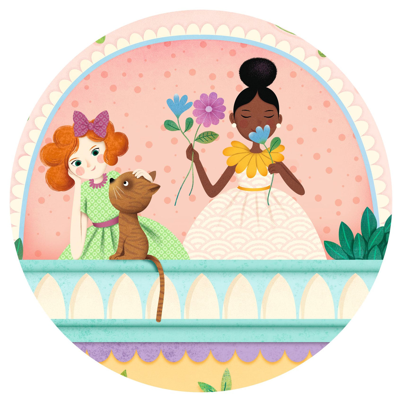 Djeco Giant Puzzle - The Princess Tower