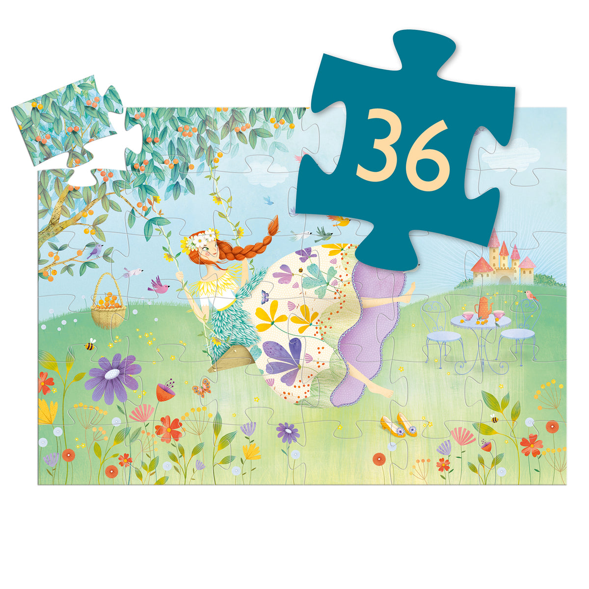 Djeco Puzzle The Princess of Spring DJ07238
