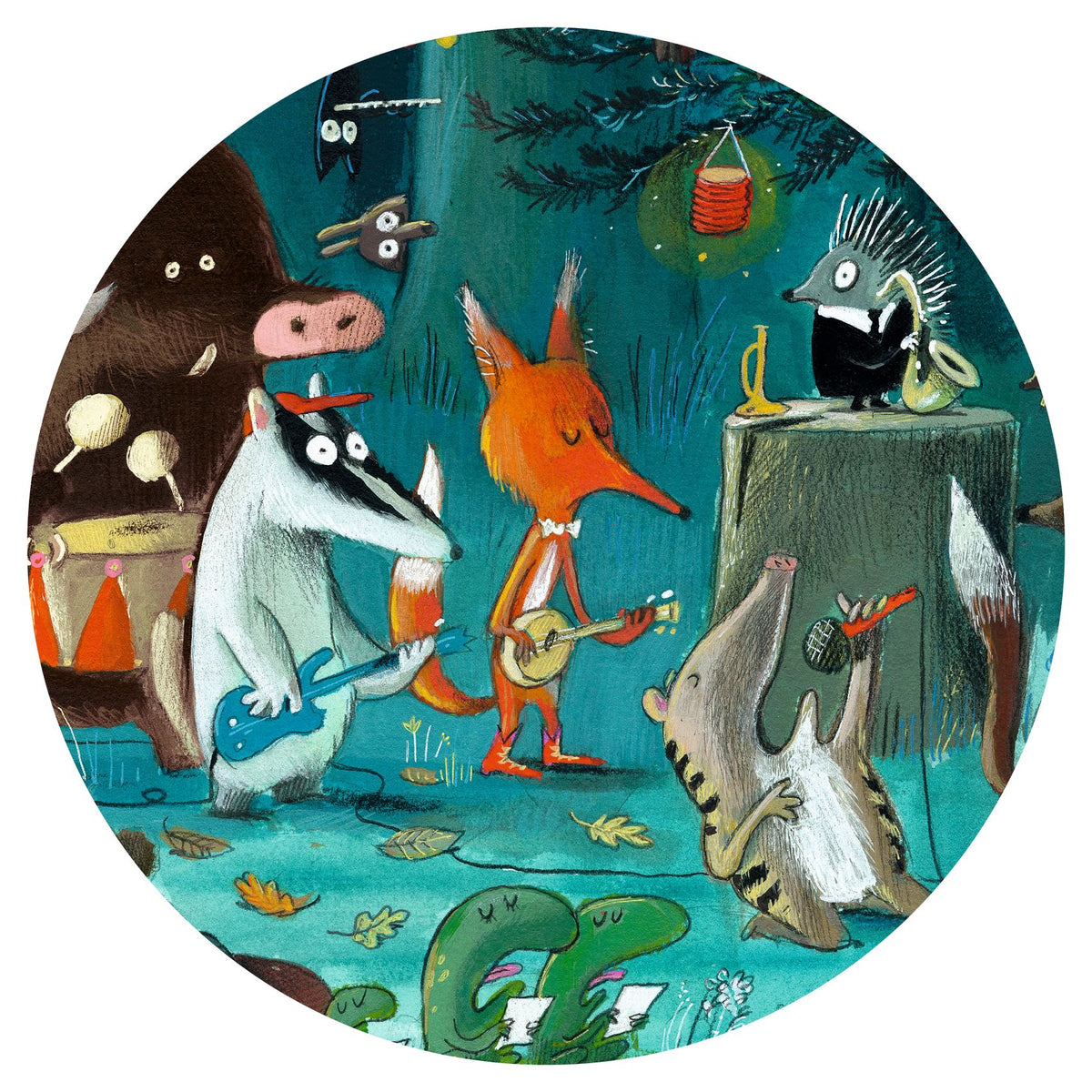 Djeco Observation Childrens Jigsaw Puzzle The Orchestra