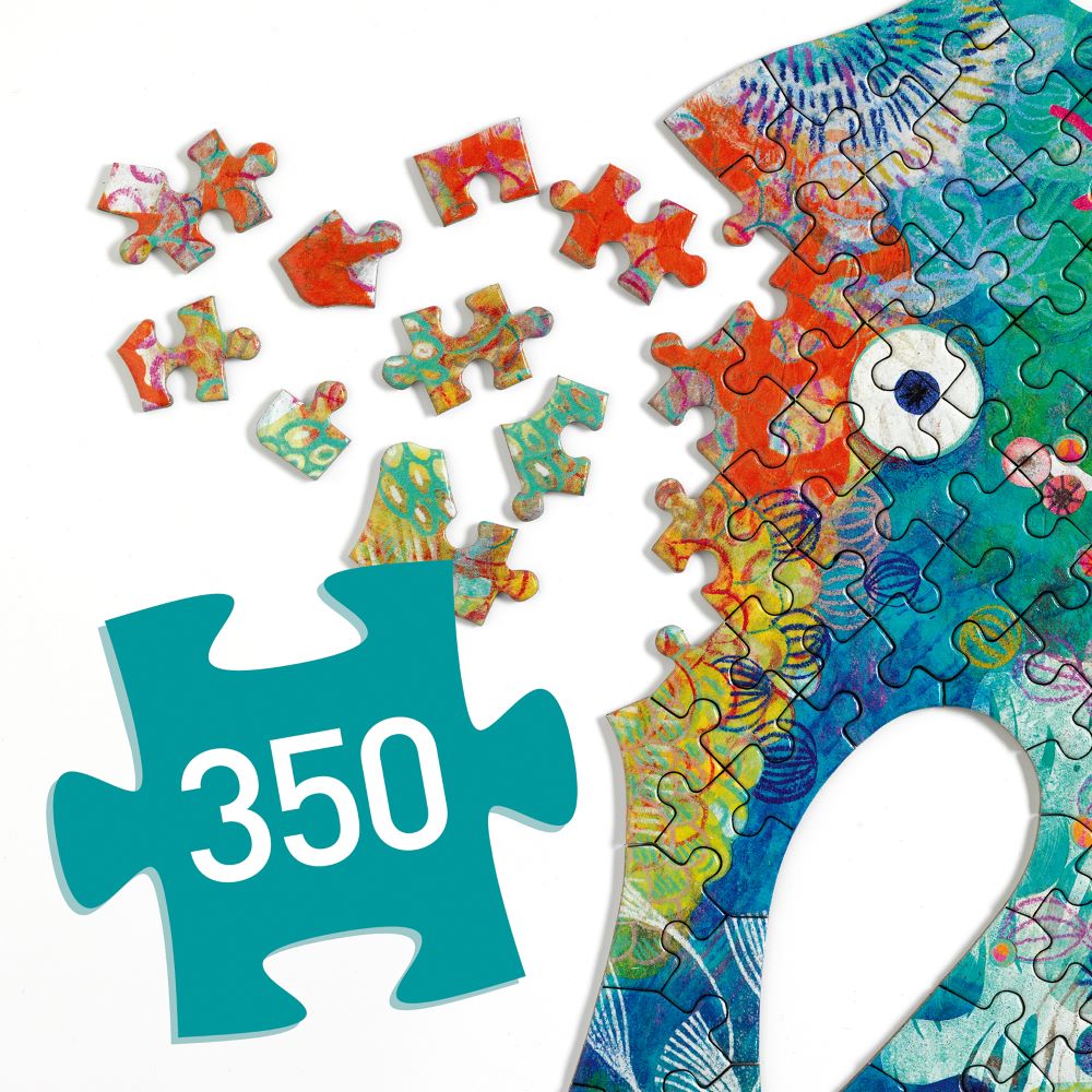 Djeco Puzz'Art Sea Horse - 350 piece Jigsaw Puzzle