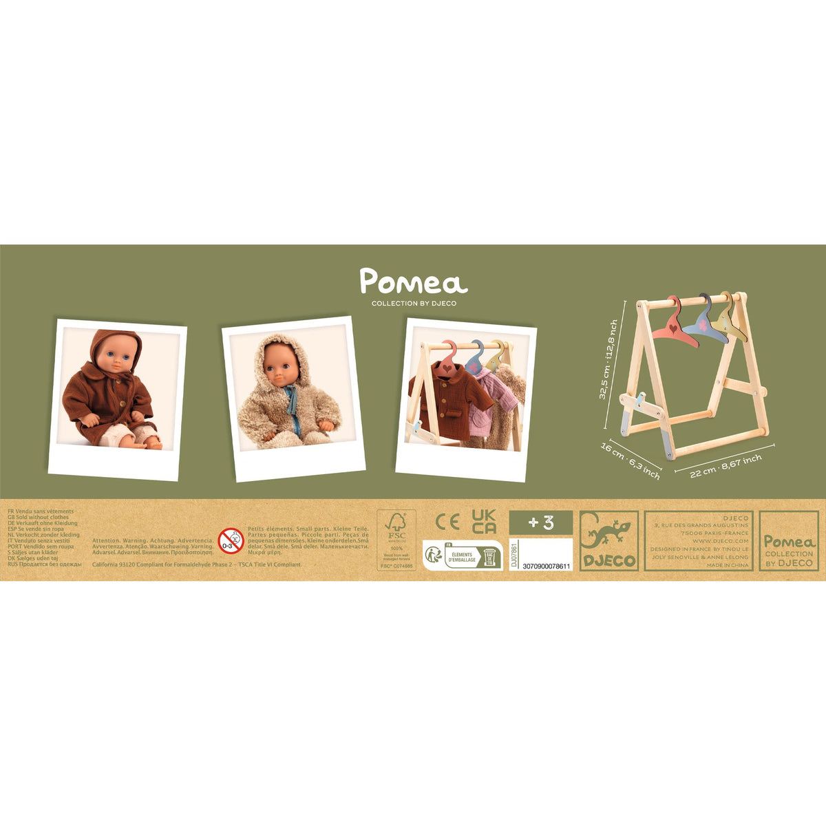 Djeco Pomea Clothes Rack DJ07861