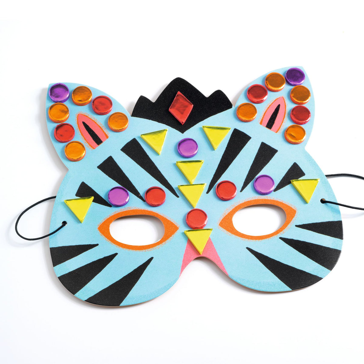 Djeco Do It Yourself - 8 Mosaic Masks to Decorate DJ07900