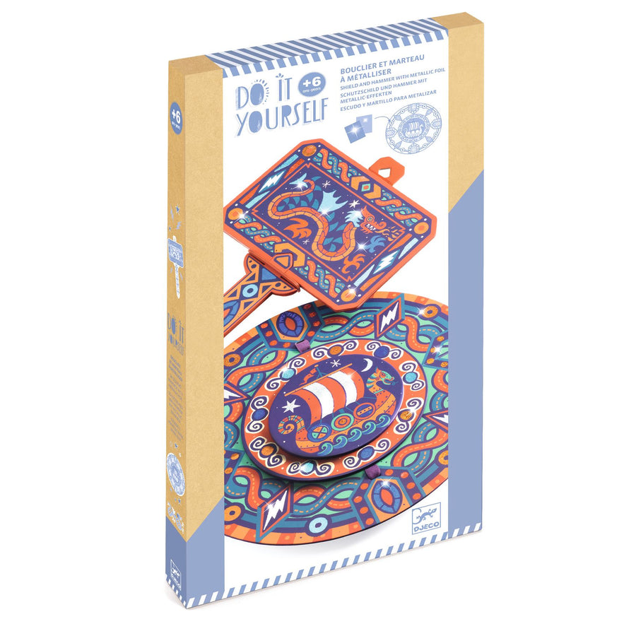 Djeco Do It Yourself - Mosaics and Stickers - Like a Viking