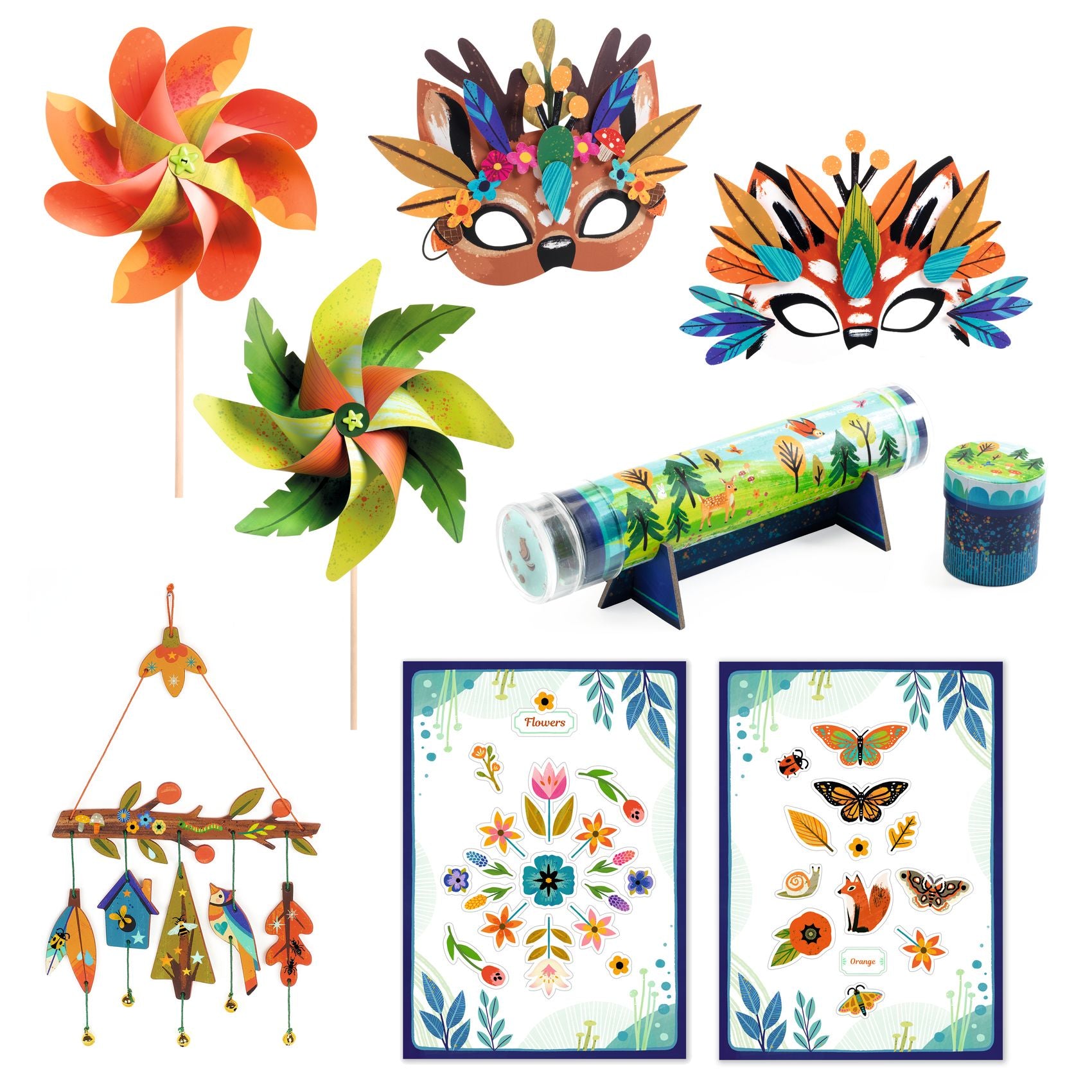Djeco Do It Yourself Multi Activity Kit - Nature Bumper Pack of Crafts