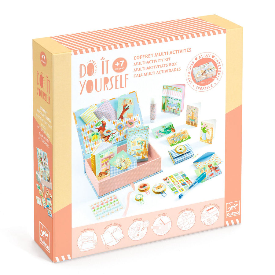 Djeco Do It Yourself -Multi Activity Box - Stationery To Create DJ07935
