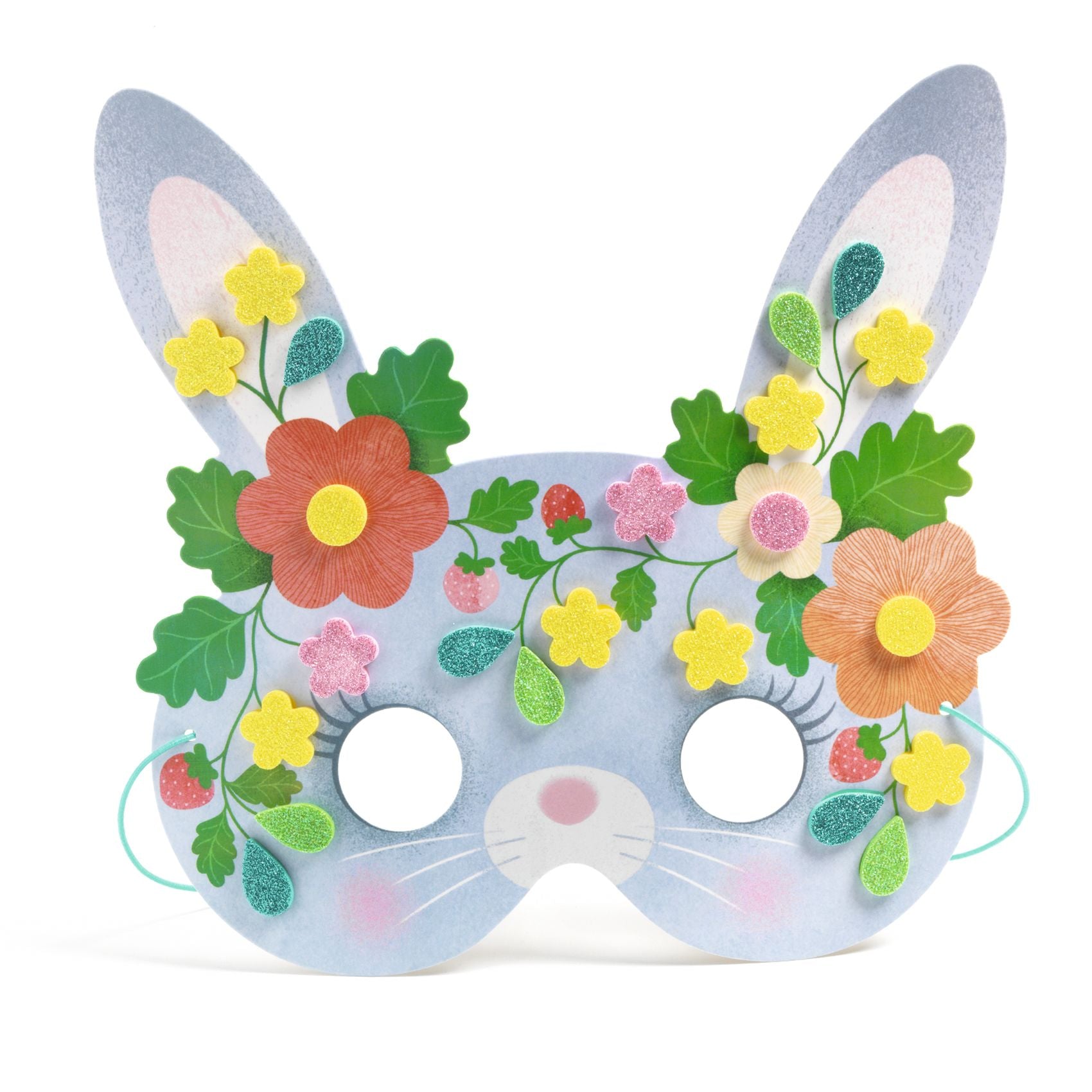 Djeco Do It Yourself - 8 Mosaic Masks to Decorate Forest Animals DJ07936