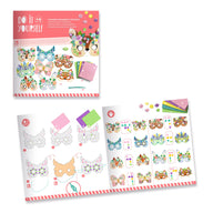 Djeco Do It Yourself - 8 Mosaic Masks to Decorate Forest Animals DJ07936