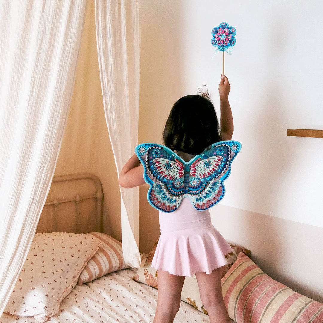 Djeco Like A Fairy Mosaics For Kids - Make Your Own Fairy Wings!