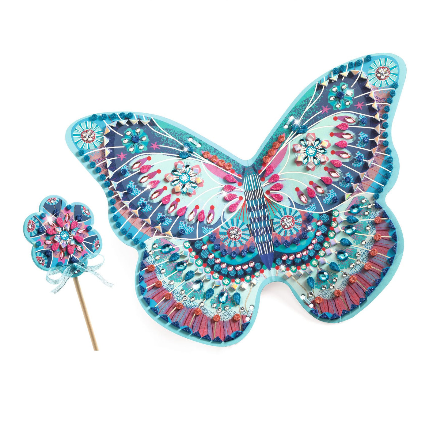 Djeco Like A Fairy Mosaics For Kids - Make Your Own Fairy Wings!