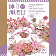 Djeco Do It Yourself 4 Sets Of Jewellery To Create - Delicate Medallions DJ07958