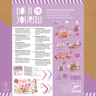 Djeco Do It Yourself 4 Sets Of Jewellery To Create - Delicate Medallions DJ07958