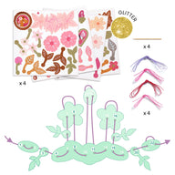 Djeco Do It Yourself 4 Sets Of Jewellery To Create - Delicate Medallions DJ07958