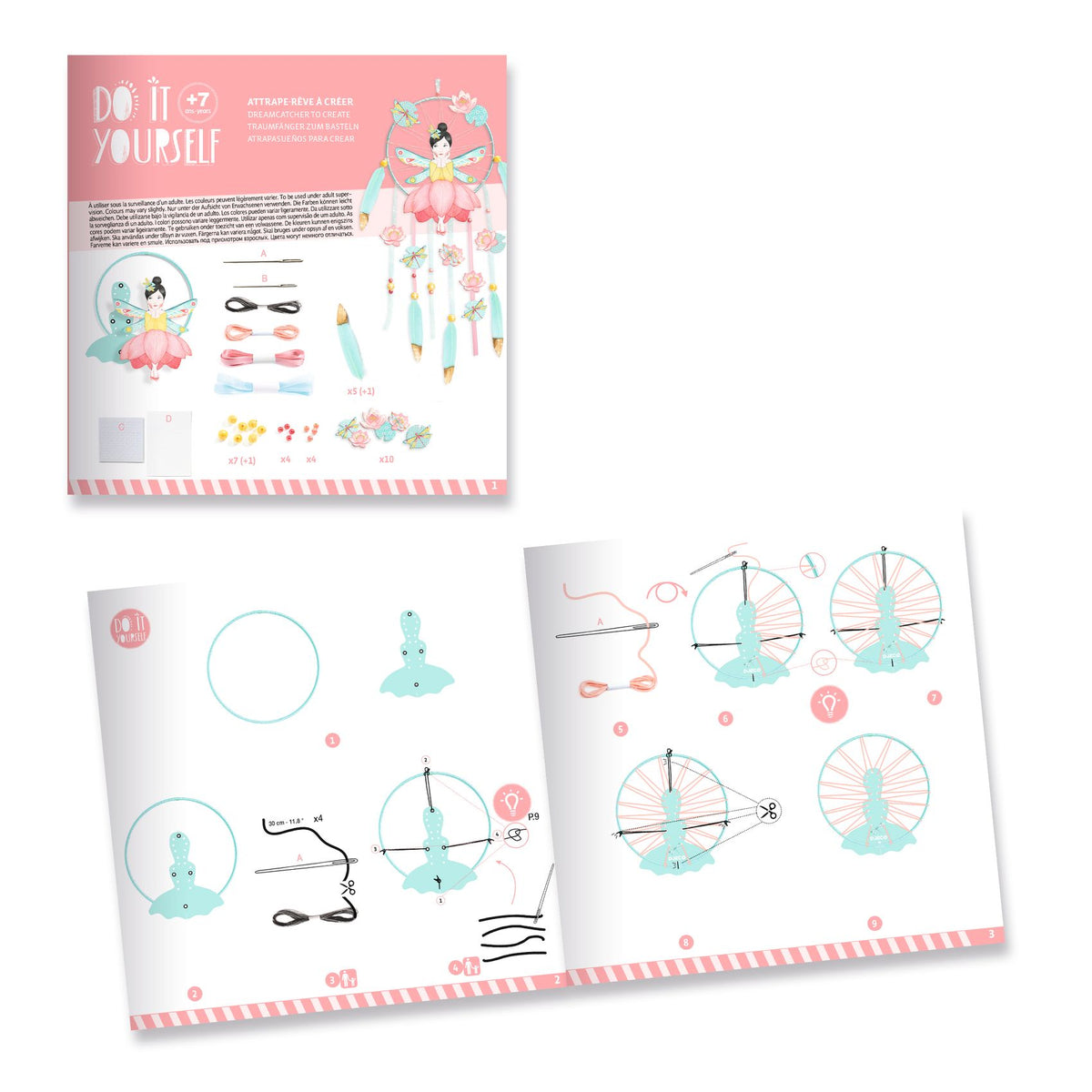 Djeco Do It Yourself - Dreamcatcher Lotus Fairy DJ07963