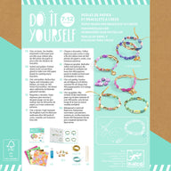 Djeco Do It Yourself - Stylish & Golden Paper Beads