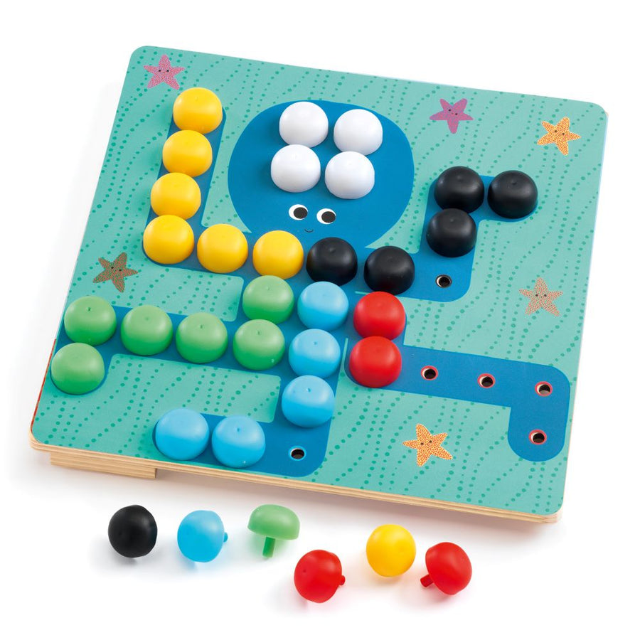 Animal Peg Board Game - Gifts for 3 Year Olds