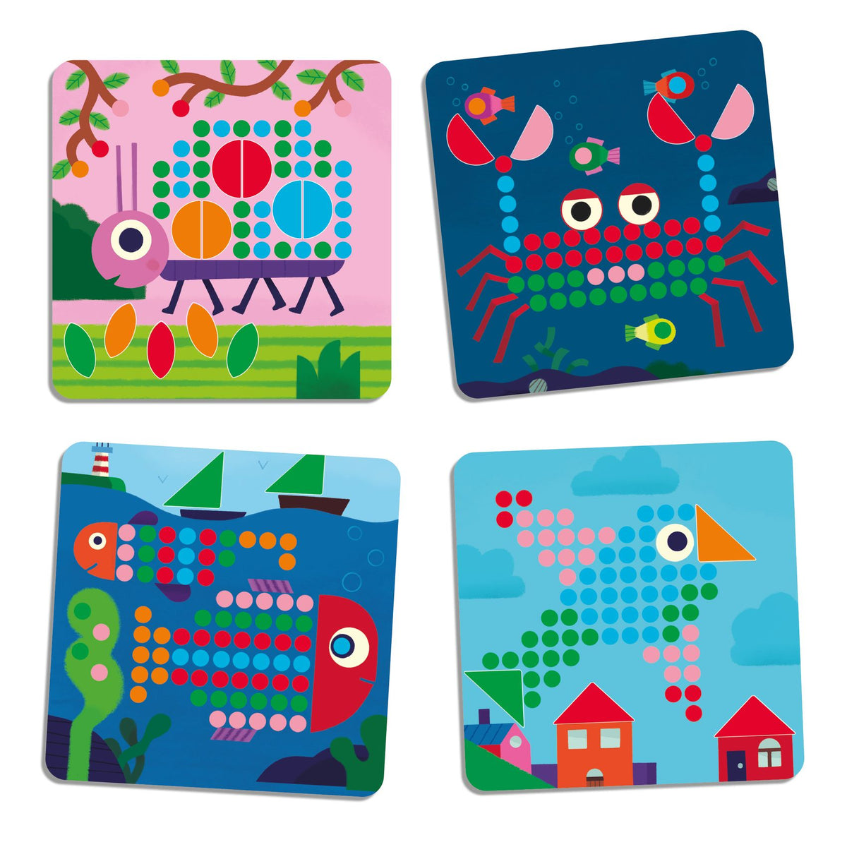 Djeco Eduludo - Mosaïco Mini Animo DJ08239
