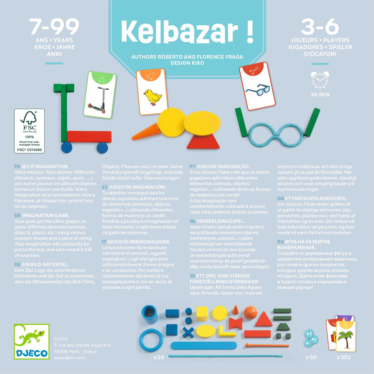 Djeco Family Games - KelBazar DJ08422