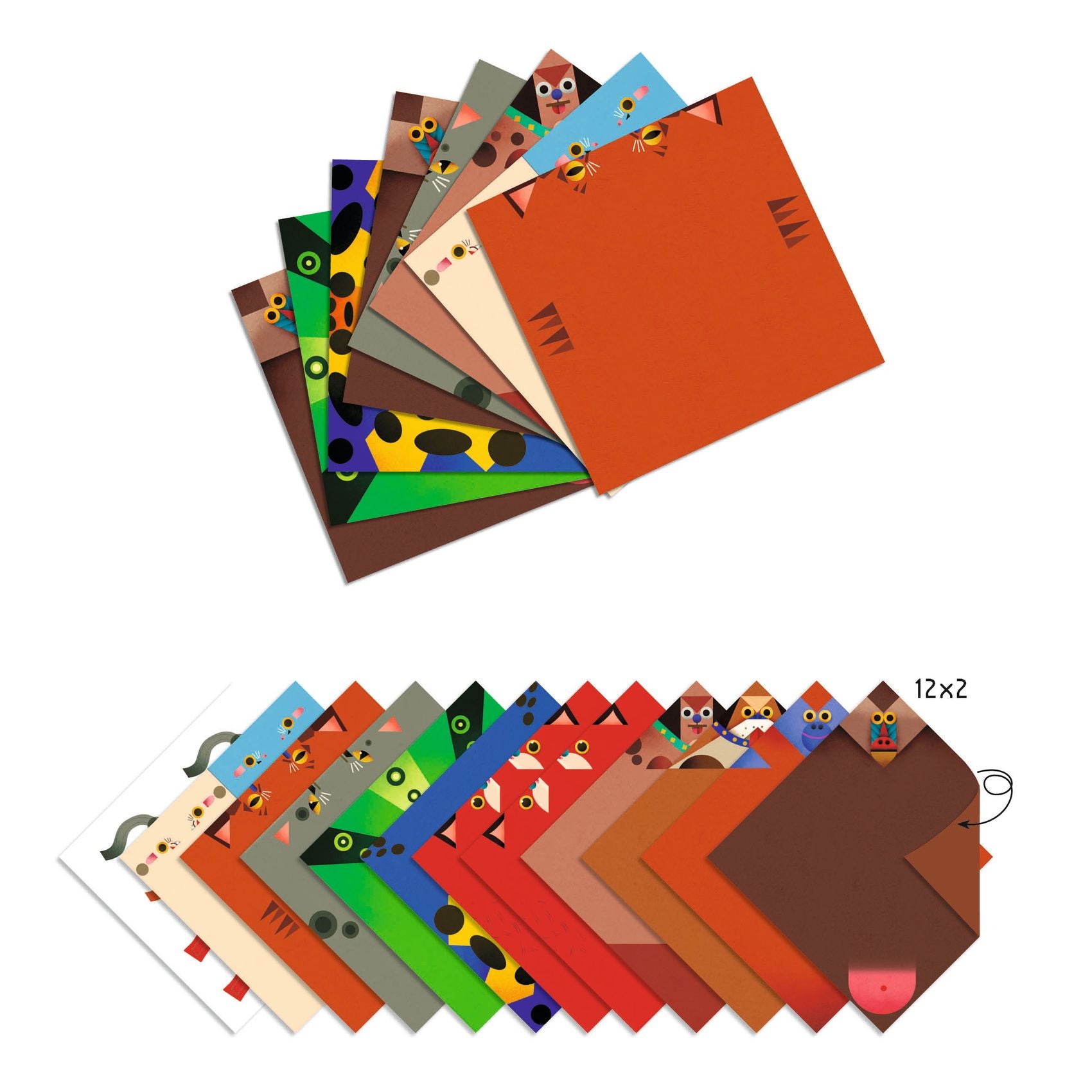 Djeco Origami Jumping Animals DJ08702 children 7-12 years