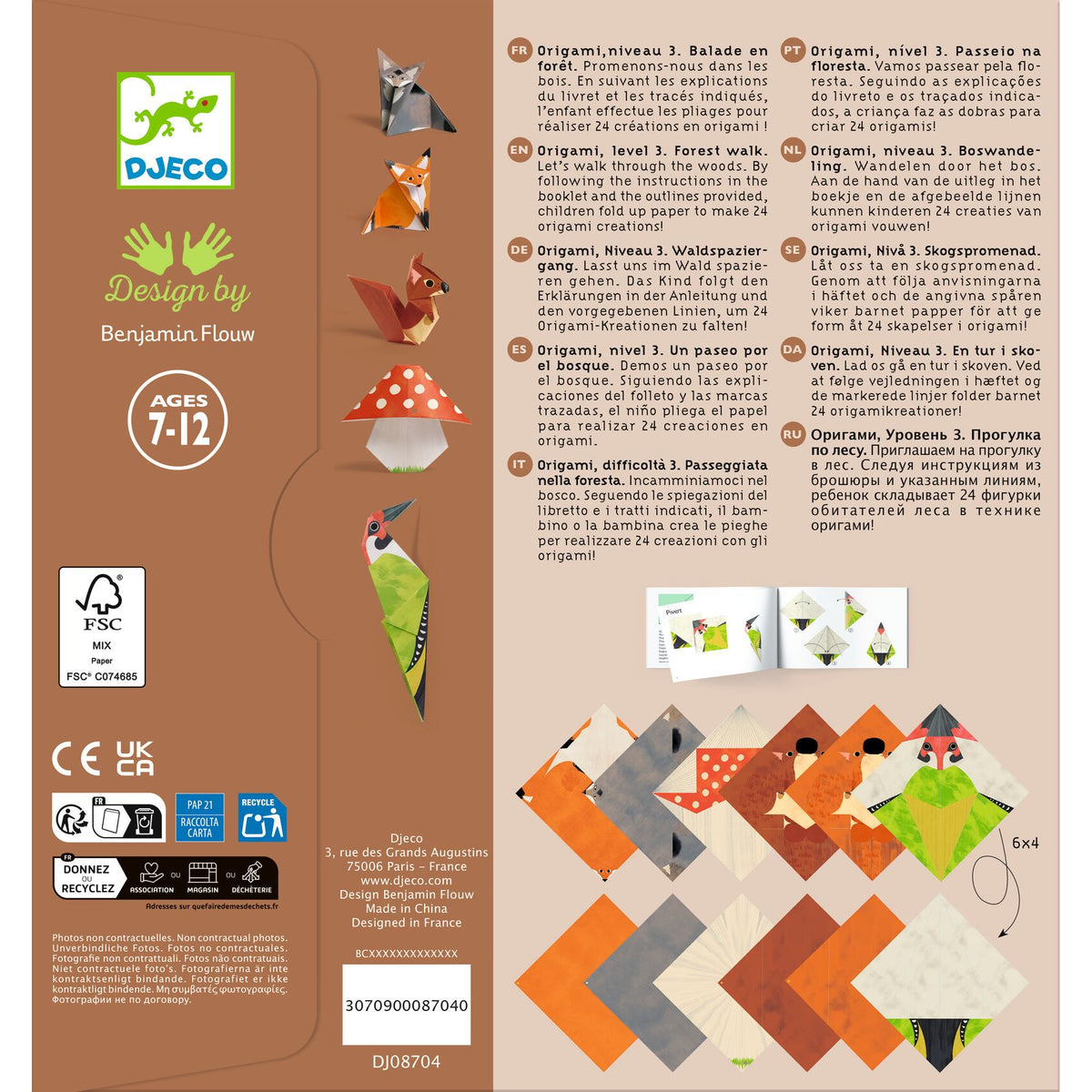 Djeco Origami Forest Walk DJ08704