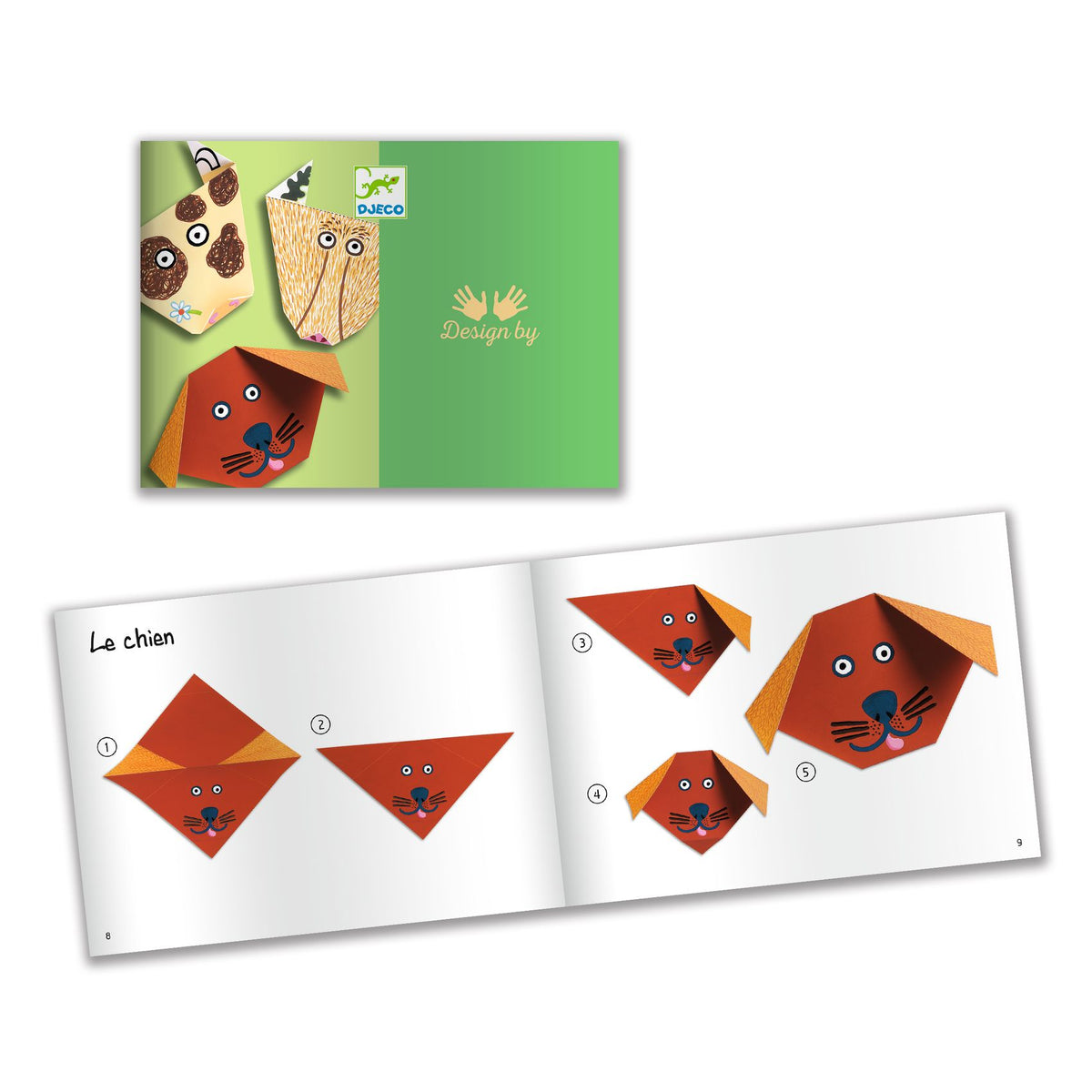 Djeco Origami Animals paper modelling kit DJ08761