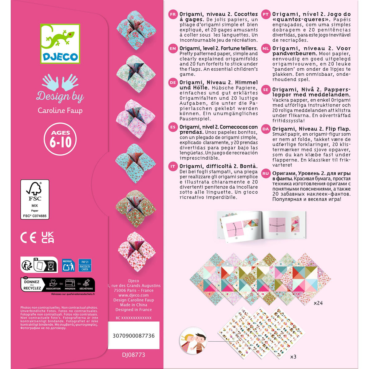 Djeco Fortune Teller Game DJ08773
