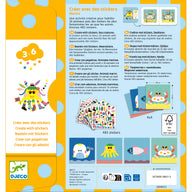 Djeco Create With Stickers Sea Creatures sticker toy DJ08931