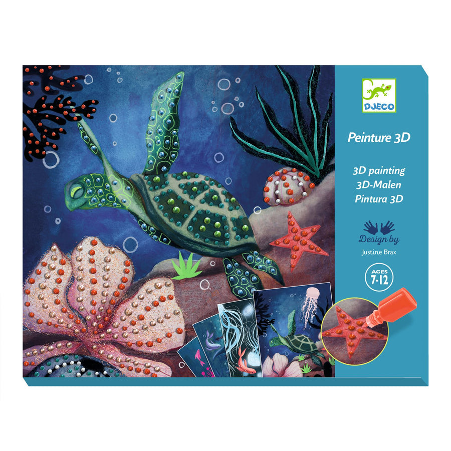 Djeco 3D Painting - Ocean Depths - DJ08958