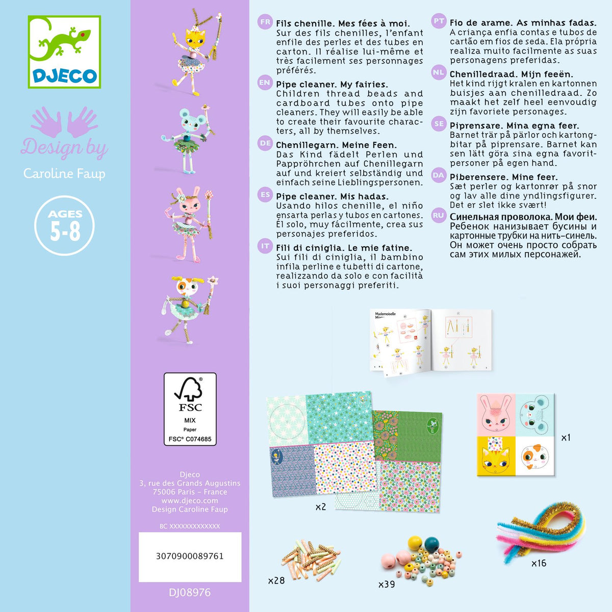 Djeco Threading - My Fairies&nbsp;DJ08976