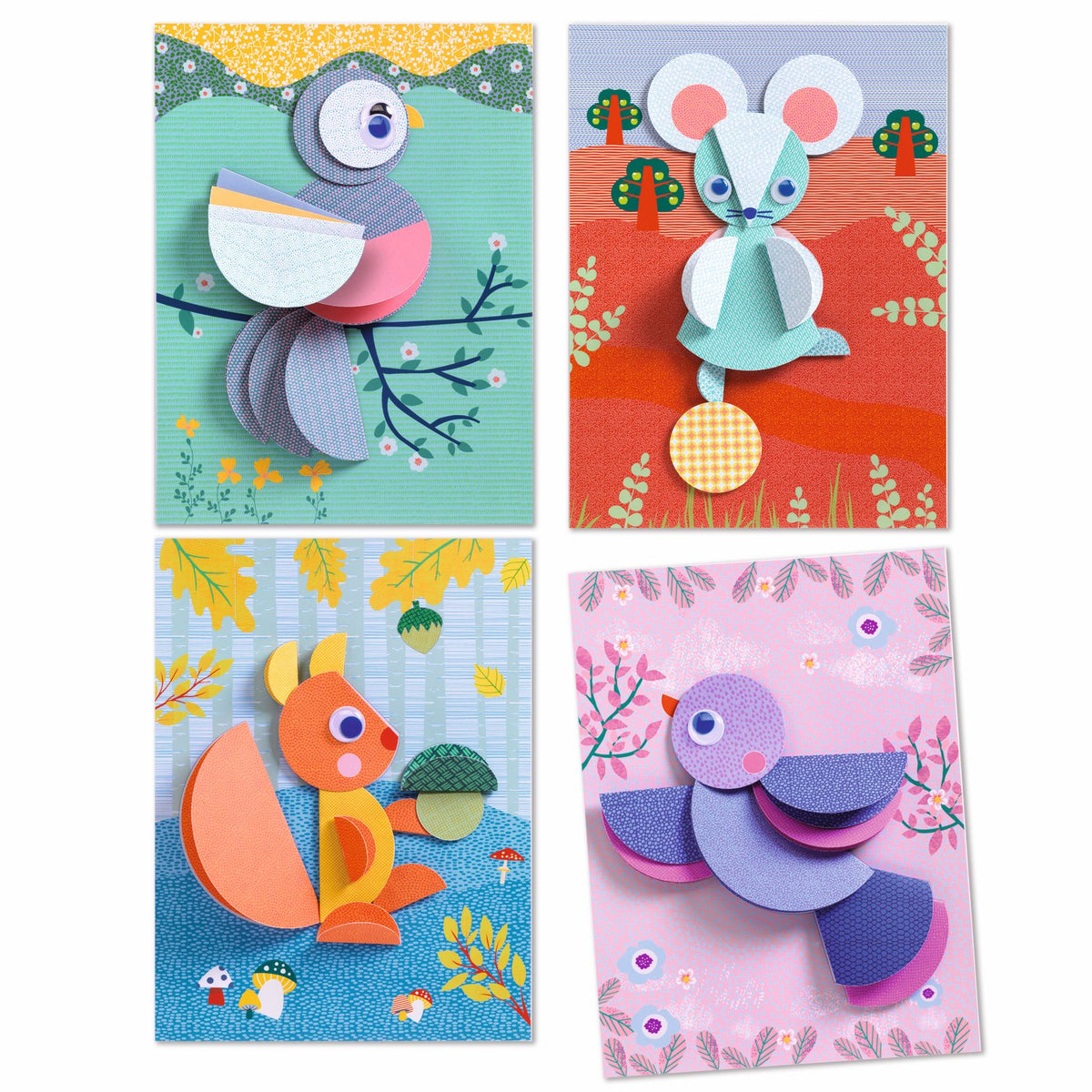 Djeco Get Creative With Paper - Round and Round DJ09056