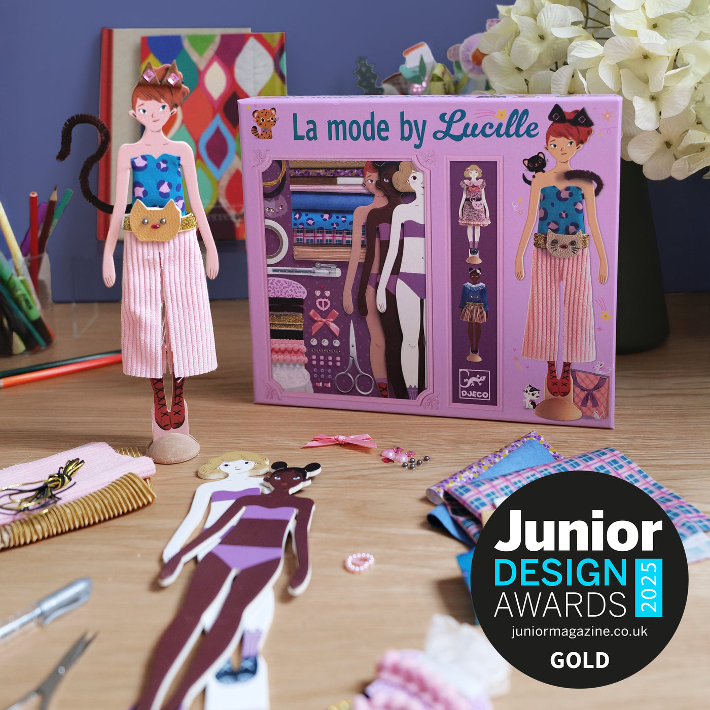 Djeco Fashion By Lucille - DJ09334 | Fashion Design Toy - Crafts4Kids Djeco Fashion By Lucille - DJ09334 | Fashion Design Toy - Crafts4Kids