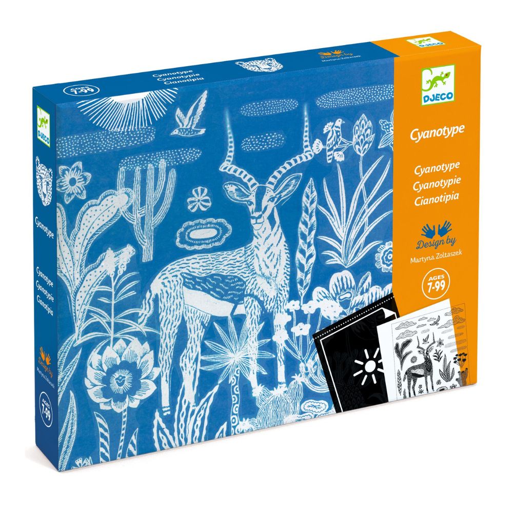 DJ09343 - Djeco Cyanotype Night-Time In The Savannah for ages 7-99 yrs