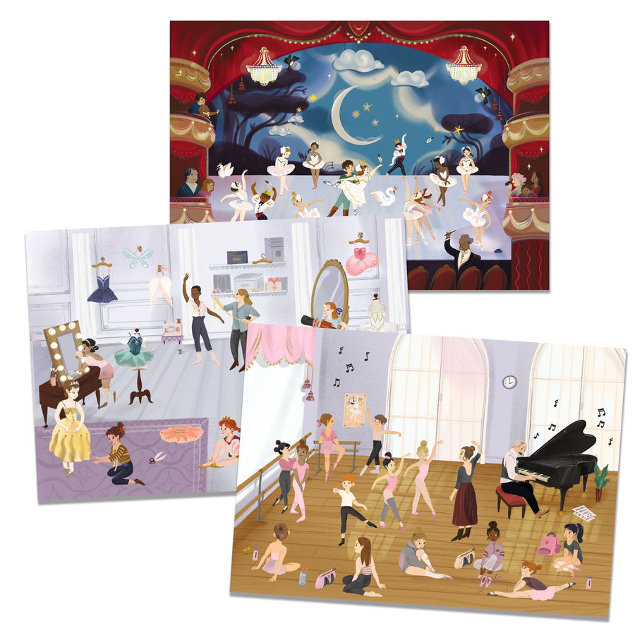 Djeco Rub on Transfers - Little Ballet Dancers DJ09356&nbsp;