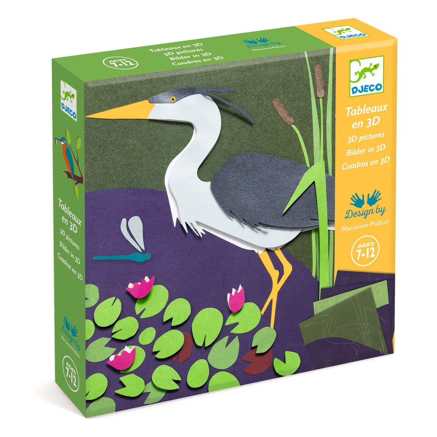 Djeco 3D Paper Crafts - By The Water DJ09456