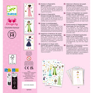 Djeco Paper Dolls: Dresses through the Seasons DJ09690