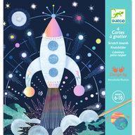 Djeco Scratch Boards - Cosmic Mission DJ09727