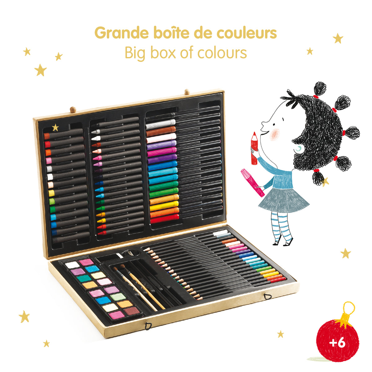 Djeco Big Box of Colours