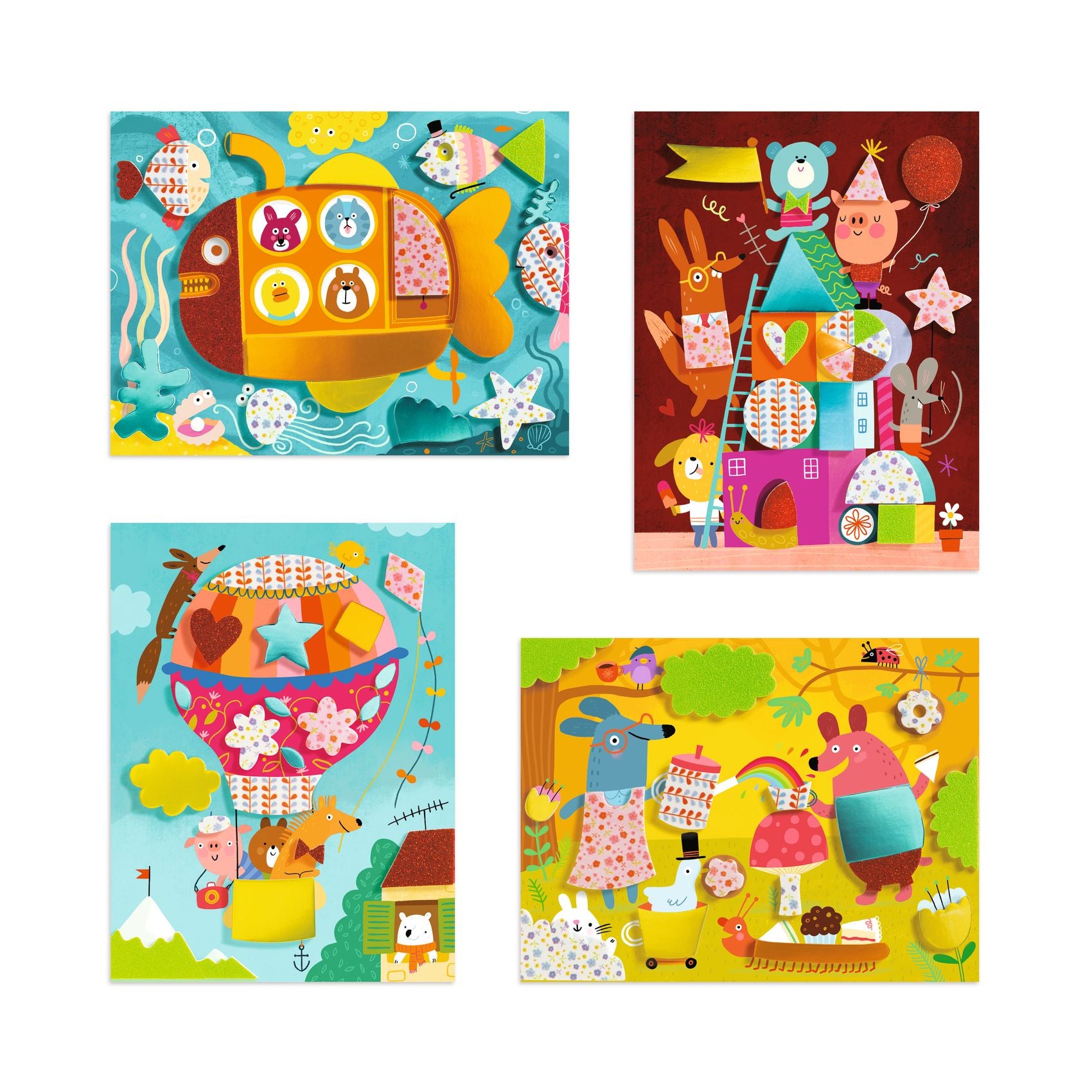 Djeco Collages - Foam Fun