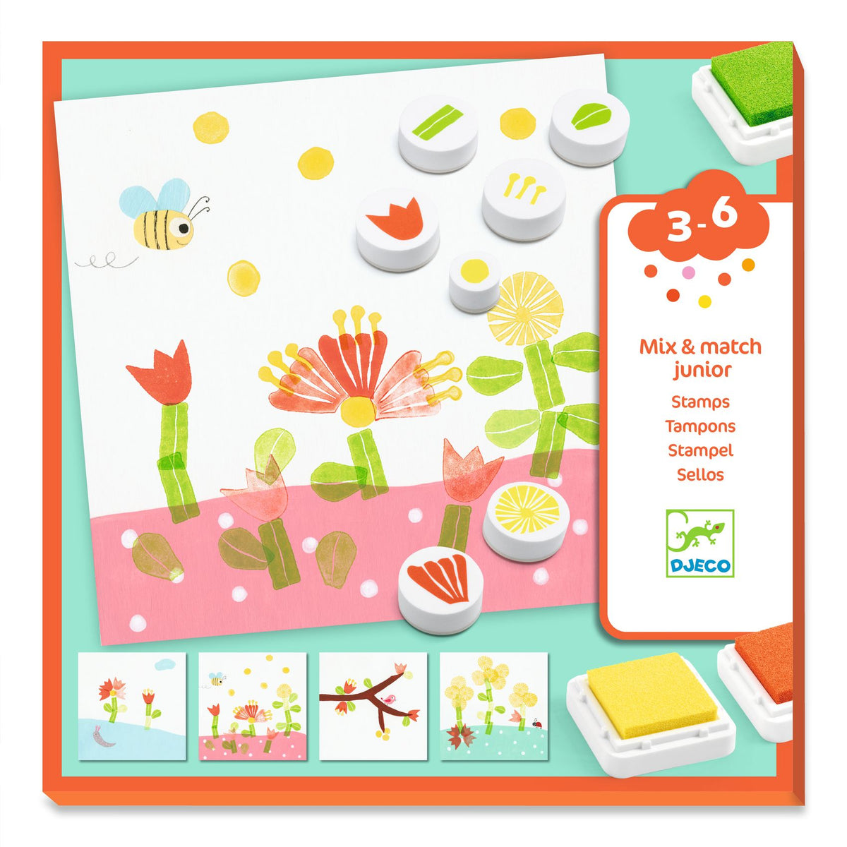 Djeco Flower Stamps DJ09950