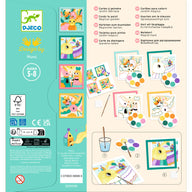 Djeco Cards To Paint - Magical Garden